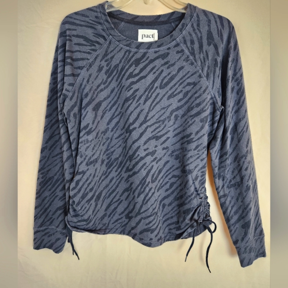 Pact Zebra Sweatshirt